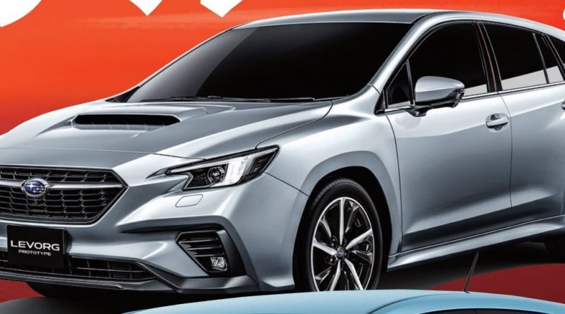 Subaru Prototype nová generace kombi prozrazena